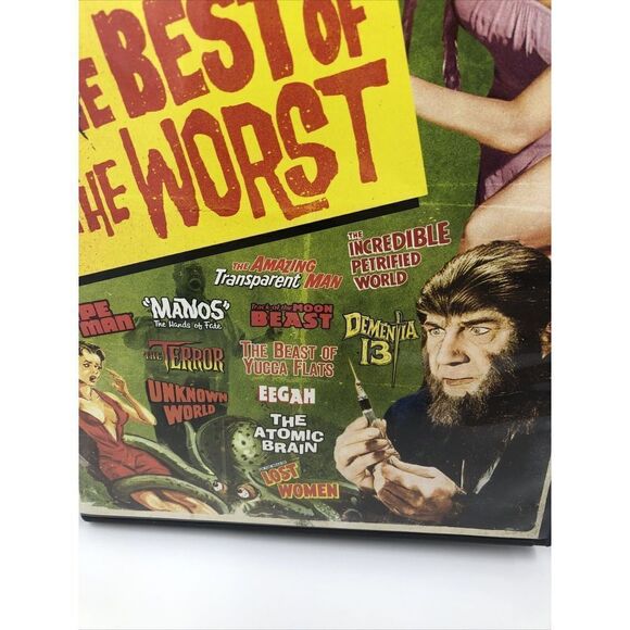 Best of the Worst 12 Shocking Horror Movie . DVD. 3 Disc Set - Picture 4 of 12